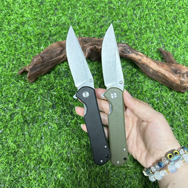 D2 Steel Folding Pocket Knife - Image 3