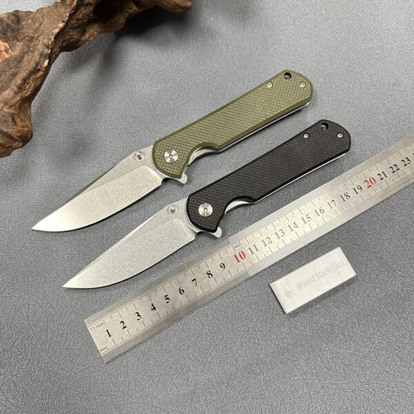 D2 Steel Folding Pocket Knife - Image 5