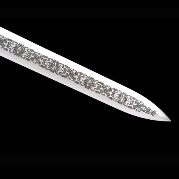 Forged high manganese steel Tang horizontal sword - Image 3
