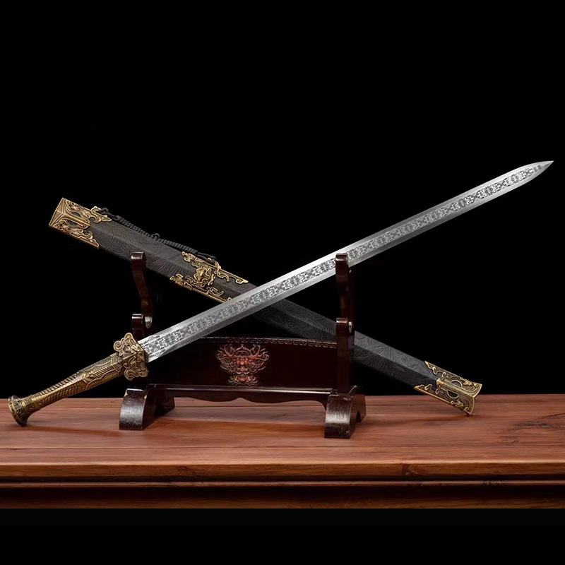 One-piece Tang horizontal sword collection gift home furnishing weapons
